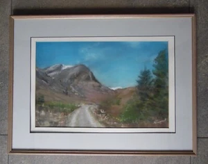 Sgorr Ruadh, Scottish Mountain Landscape. Maureen Tarrant Original Pastel - Picture 1 of 5