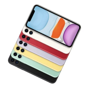 Apple iPhone 11 odblokowany 128GB / 64GB - czarny, czerwony, żółty - Darmowa wysyłka! - Zdjęcie 1 z 6