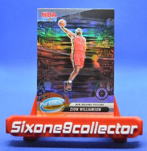 Zion Williamson 2023-24 Hoops Premium Stock Attack The Rack Silver Prizm #8 - Bild 1 von 2