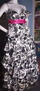 Satin Mermaid Formal Dress *prom* Size 9 NWT.  - Picture 1 of 10
