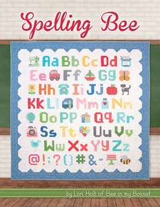 Spelling Bee Quilt Pattern Book by Lori Holt for It's Sew Emma - Imagen 1 de 14