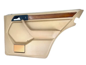 89-95 Mercedes W124 E420 Sedan Rear Right Passenger Interior Door Panel Beige - Bild 1 von 11