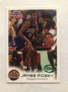 James Posey 1999-00 Fleer Focus Masterpiece Mania /300 #121 Rookie RC - Picture 1 of 2