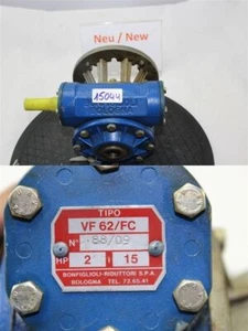 Bonfiglioli VF 62/FC Schneckengetriebe i=15 getriebe getriebemotor gearbox - Bild 1 von 12