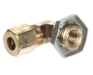 DUKE 213502 GAS BURNER HOLDER INJECTOR ELBOW JOINT 90° GAS JETS STEAM TABLE - Picture 1 of 15