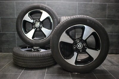 4x Original Smart w453 453 Alufelgen Sommerreifen 165 65 185 60 r15 - Bild 1 von 4