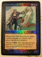 Foil Cabal Executioner - Onslaught - Magic: The Gathering