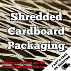 Shredded Cardboard - Packaging Material Eco Friendly Void Fill Various Sizes