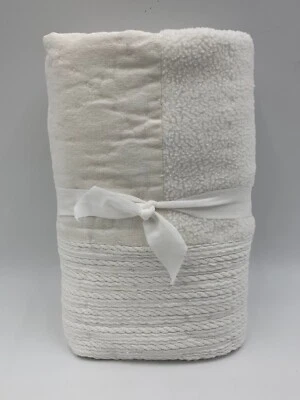 Pottery Barn Cozy Patchwork Handcrafted Quilted Sham Euro Classic Ivory #H151 - Image 1 of 3