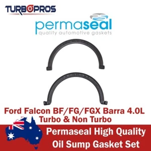 Juego de juntas de cárter de aceite permaseal para Ford Falcon BF/FG/FGX Barra 4,0 L - Imagen 1 de 3
