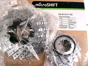 Microshift CS-G110 11-25 10-Speed Spider Cassette NOS - Picture 1 of 2