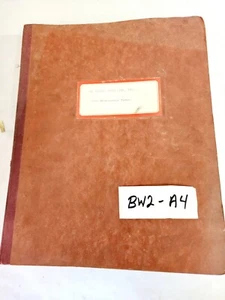 Flying Tiger Line DC6 DC-6 Airplane Maintenance Manual - Picture 1 of 8