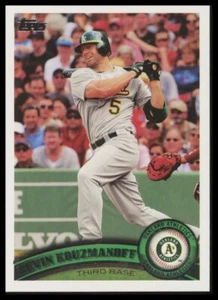 2011 Topps Oakland Athletics #OAK15 Kevin Kouzmanoff Oakland Athletics - Imagen 1 de 1