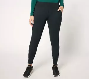 Cuddl Duds Talla XL Capas Ropa Suave con Elástico Joggers NEGRO A656113 - Imagen 1 de 1