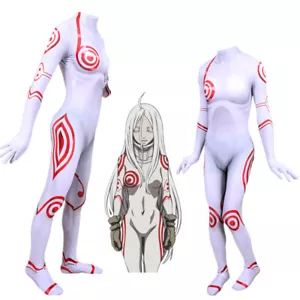 Anime Deadman Wonderland Shiro Zentai Disfraz de Cosplay Body Traje Delgado - Imagen 1 de 7