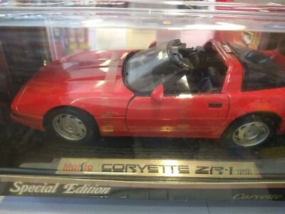 MAISTO CORVETTE ZR-1 ROSSA 1992 SPECIAL EDITION 1:18 NUOVO - Immagine 1 di 3