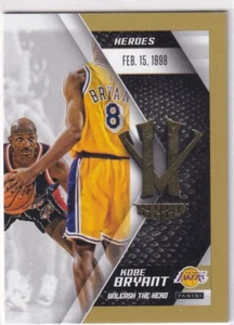 2015-16 Panini Kobe Herovillain NBA No. 3 Kobe Bryant Unleash the Hero Gold - Bild 1 von 2