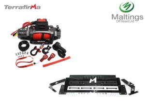 TERRAFIRMA WINCH MOUNT + WINCH FITS DISCOVERY 3/4 TF097 TF3320 - Picture 1 of 2