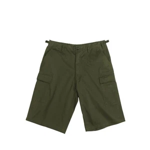 Rothco 7962 Olive Drab Long Length Fatigue Shorts - Picture 1 of 1