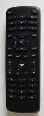 ORIGINAL VIZIO XRU110 TV / HOME ENTERTAINMENT 3 DEVICE UNIVERSAL REMOTE CONTROL - Image 1 of 3