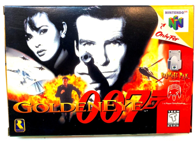 Nintendo 64 GoldenEye 007 Boxing Video Games for sale