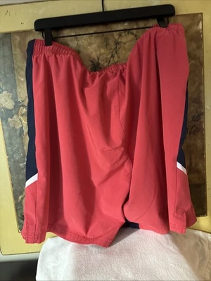 Pantalones cortos/bañadores Izod para hombre, rojo blanco y azul 2X Foto 1 de 4