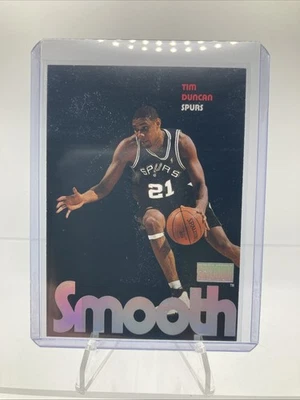 Tarjeta de inserción Skybox Premium Tim Duncan #15 Smooth Sp 1998-99 San Antonio Spur Hof Foto 1 de 4
