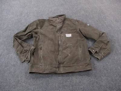 Куртка мужская Kuhl M коричневая холщовая с подкладкой патина окрашенная для походов кемпинга на открытом воздухе - Изображение 1 из 4