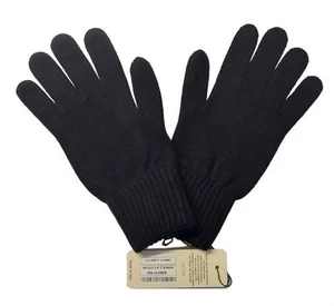 Men's 100% Cashmere Knit Gloves Made in Italy 8 Colors - Picture 1 of 16