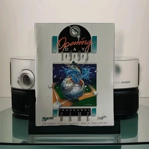 1993 Florida Marlins, "INAUGURAL GAME" +  1997 Marlins NLDS Playoff Programs - Picture 1 of 9
