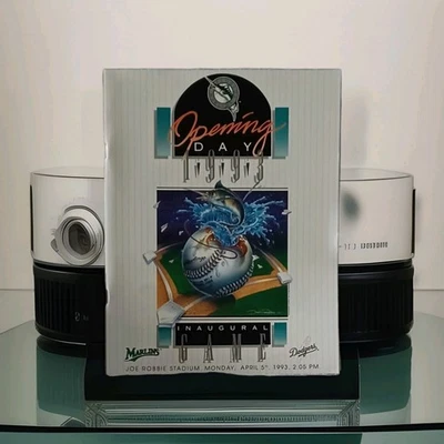 1993 Florida Marlins, "INAUGURAL GAME" +  1997 Marlins NLDS Playoff Programs - Image 1 of 4