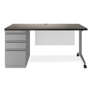Alera MSD6024CH Modern Teacher Left-Side Pedestal Box/BX/File Pedestal Desk New - Picture 1 of 7