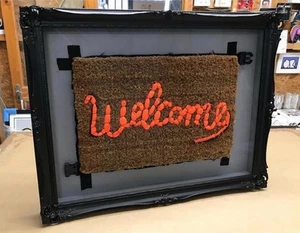 Banksy Welcome Mat - Unopened UNTOUCHED BRAND NEW - Picture 1 of 2