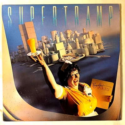 Supertramp - Breakfast in America - vinyl record LP.  Play-tested clean EX/VG+ - Image 1 of 2