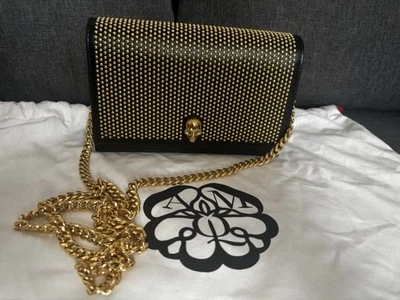Alexander McQueen Studded Skull Small Cross Body Bag - Image 1 of 4
