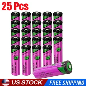 25PCS 3.6V SL-360 2.4Ah PLC/TL-5903 Battery 6ES7971-0BA00 for Siemens S7-400 PLC - Picture 1 of 6
