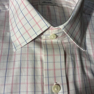 👔NWT Brooks Brothers Classic Dress Shirt 15 1/2 34/35 100% Cotton MSRP$108 - Picture 1 of 5