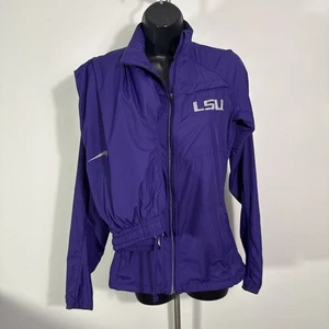 Nike LSU Tigers Damen Dri Fit Lila Full Zip Trainingsanzug Jacke & Hose Größe S - Bild 1 von 15