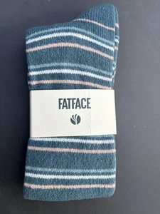 🌟FatFace Women’s Super Soft Striped Knee High Socks, 4-7🌟 - Picture 1 of 3
