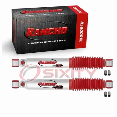 Amortiguadores traseros Rancho RS9000XL de 2 piezas para Jeep J-2500 Spring jx 1965-1973 Foto 1 de 4