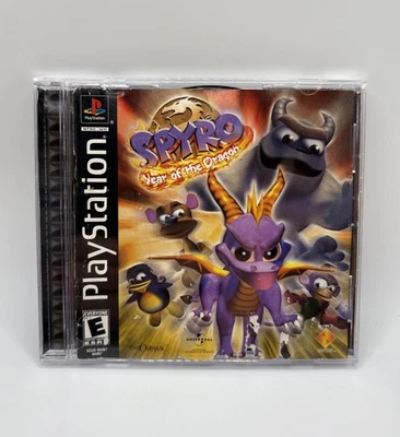 Spyro: Año del Dragón Sony PlayStation 1 PS1 Probado-Juego funcionando y ilustraciones Foto 1 de 4