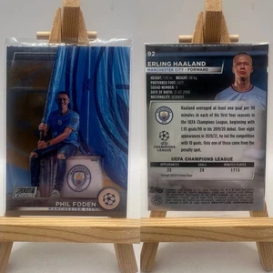 Topps Stadium Club Chrome 2022-23 Error Card Phil Foden/Haaland Read Desc - Bild 1 von 16