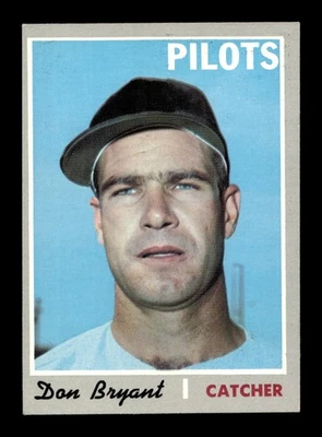 1970 Topps #473 Don Bryant Pilots EX-MT *F7 - Image 1 of 2