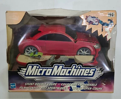 HASBRO 2001 MICROMACHINES STUNT DOUBLE COUPE NEW but damaged box - Image 1 of 4