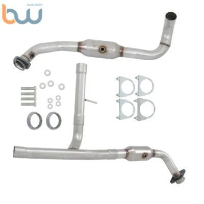 Juego de convertidor catalítico de escape izquierdo+derecho para Ford F-150 2004-2008 4,6 L V8 tracción trasera Foto 1 de 4