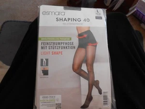 Feinstrumpfhose mit Stützfunktion, Shaping 40, Esmara Light Shape Komportbund - Bild 1 von 2