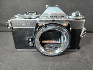 Corpo fotocamera Minolta XD 11 35mm cromato per ricambi o riparazioni - Foto 1 di 9