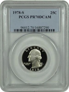 1978-S PCGS PR70DCAM Washington Quarter - Picture 1 of 1