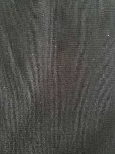 Black Fabric Polyester With Spandex Sewing Craft Brand New Clothing Apparel - Picture 1 of 2