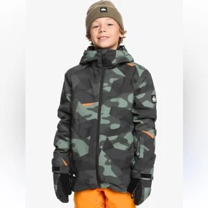 Quiksilver Mission Printed Youth Jacket, Size XS, NWT - Picture 1 of 9
